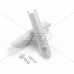 UFO Fork Guards White Husqvarna