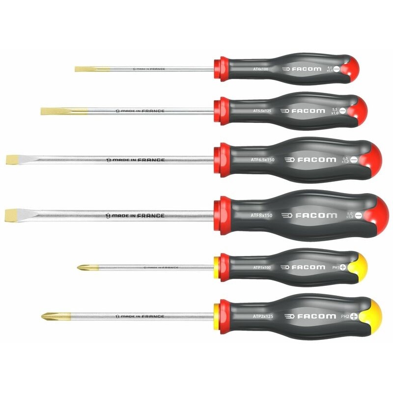 FACOM Protwist® Screwdrivers Set - 6 Pieces