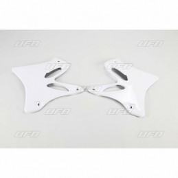 UFO Radiator Covers White Yamaha