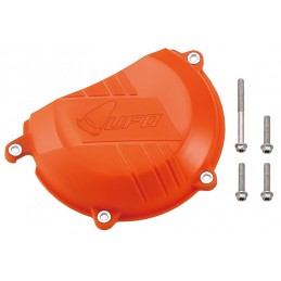 UFO Orange Clutch Cover Protection KTM SX-F/EXC-F 450