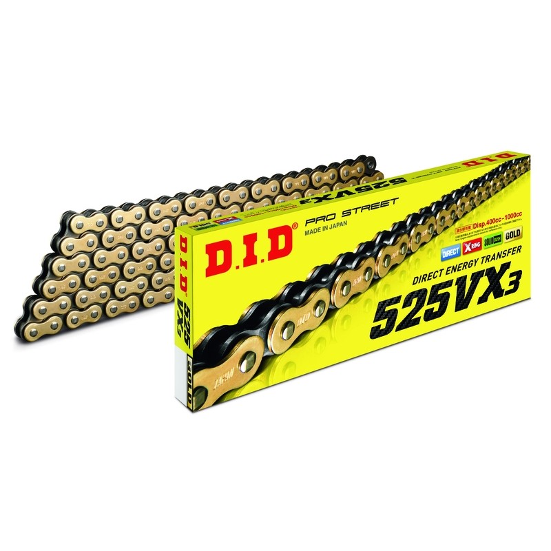 D.I.D 525VX3 X-Ring Drive Chain 525