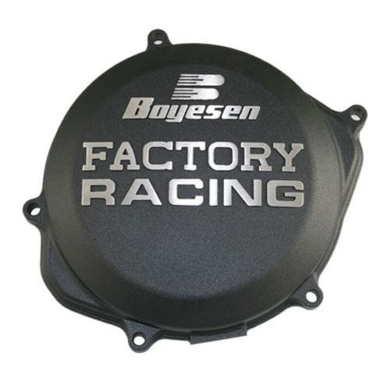 BOYESEN Factory Racing Clutch Cover Black Honda CRF450R/RX