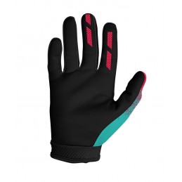 SEVEN Annex 7 DOT Gloves - Flo Red/Blue