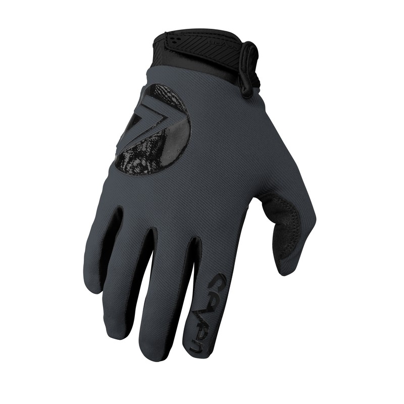 SEVEN Annex 7 DOT Gloves Youth - Charcoal/Black