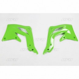 UFO Radiator Covers Green Kawasaki KX450F