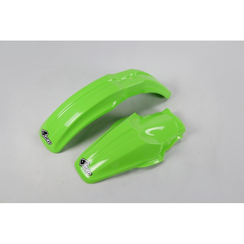 UFO Front/Rear Fender Kit OEM Color Kawasaki KX85 restylé