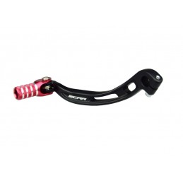 SCAR Gear Shift Lever Black with Red Endpiece Beta RR250/300