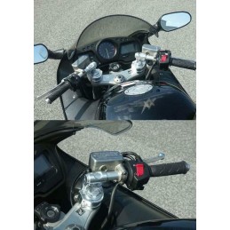 LSL Top Match Raised Clip-On Bars - Honda CBR1100XX