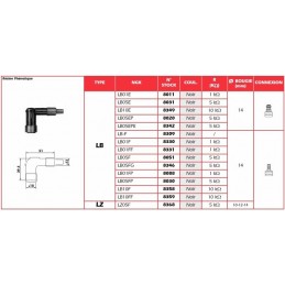 NGK Spark Plug Cap - LB10FF